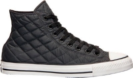 Converse Men's Chuck Taylor All-Star Hi Quilted Casual Shoes | Dark Grey/White